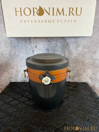 Урна для праха Цветок с камнями