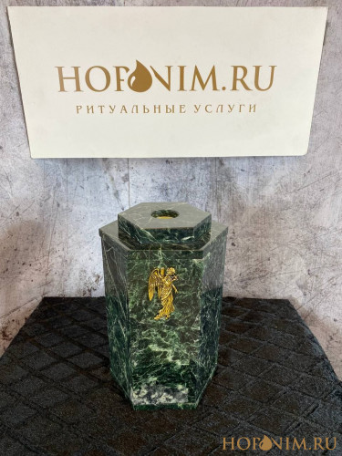 Урна для праха Змеевик ангел